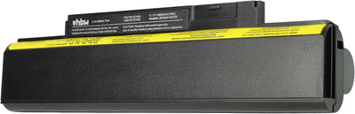 vhbw Li-Ion Akku 6600mAh (11.1V) schwarz kompatibel mit Notebook Laptop Lenovo ThinkPad E120, X121e,