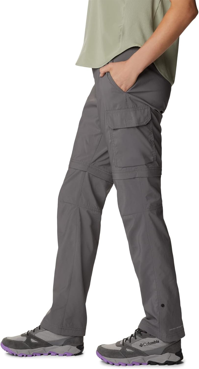 Columbia Damen Umwandelbare Wanderhose Silver Ridge Utility Spring Summer 2024 6 City Grey, Spring S