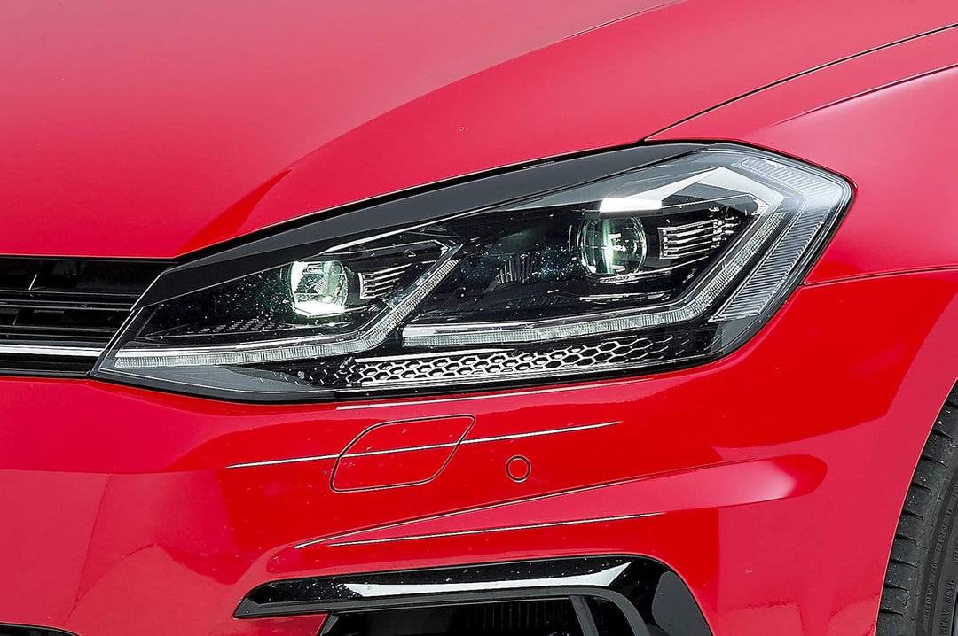 CSR-Automotive Scheinwerferblenden Kompatibel mit/Ersatz für VW Golf 7 (Typ AU) SB191-G