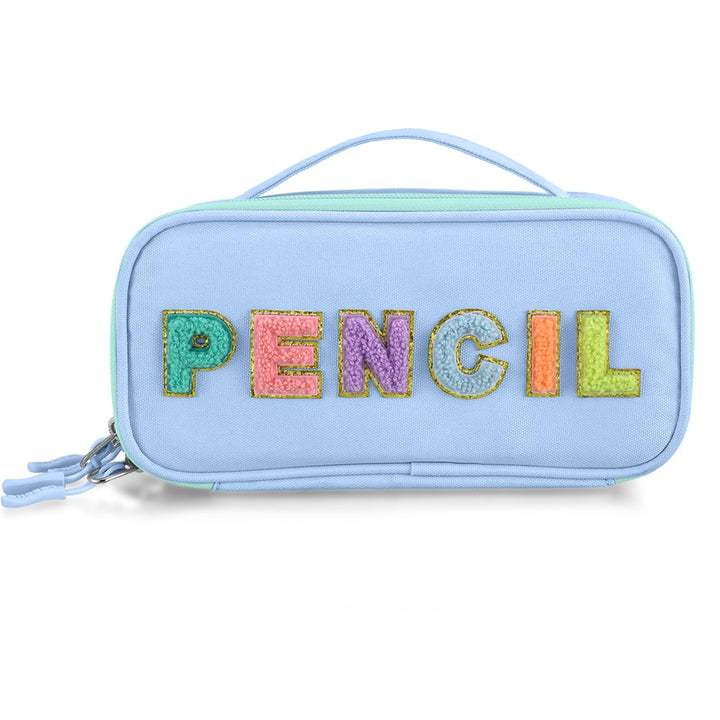 Federmäppchen Niedliches Federmäppchen für Mädchen, geräumige Federtasche mit Griff für Schule und B