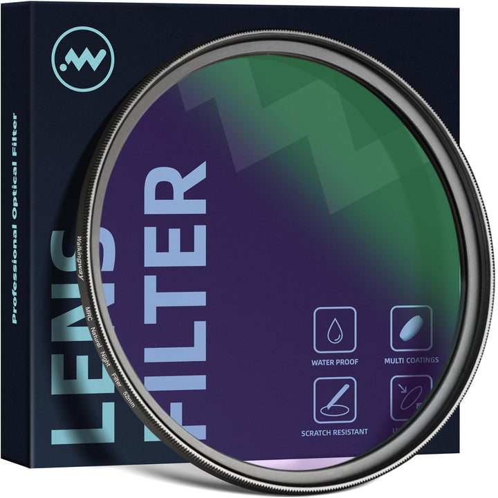 Walking Way 67 mm Natur-Nachtfilter zur Reduzierung von Lichtverschmutzung Nano-beschichtetes optisc