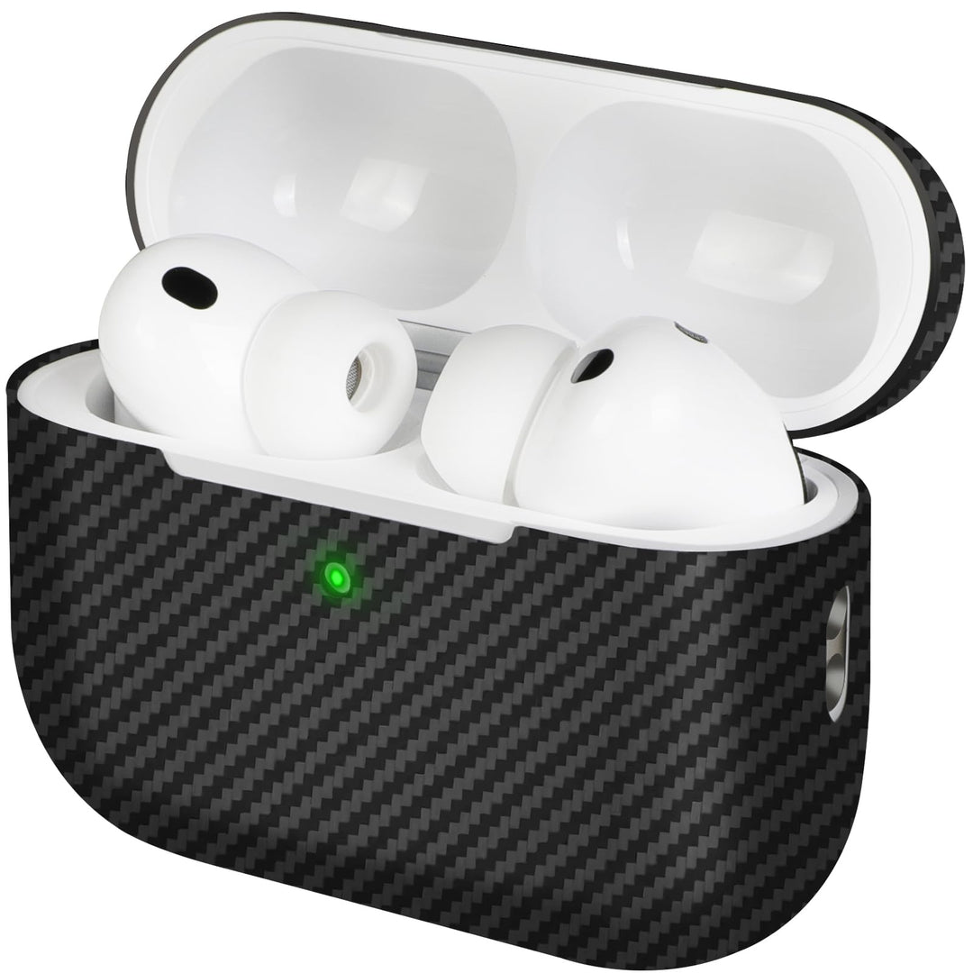 memumi Carbon Hülle für AirPods Pro 3, 0.5 mm Superdünne, Hülle aus echter Carbon für AirPods Pro 3