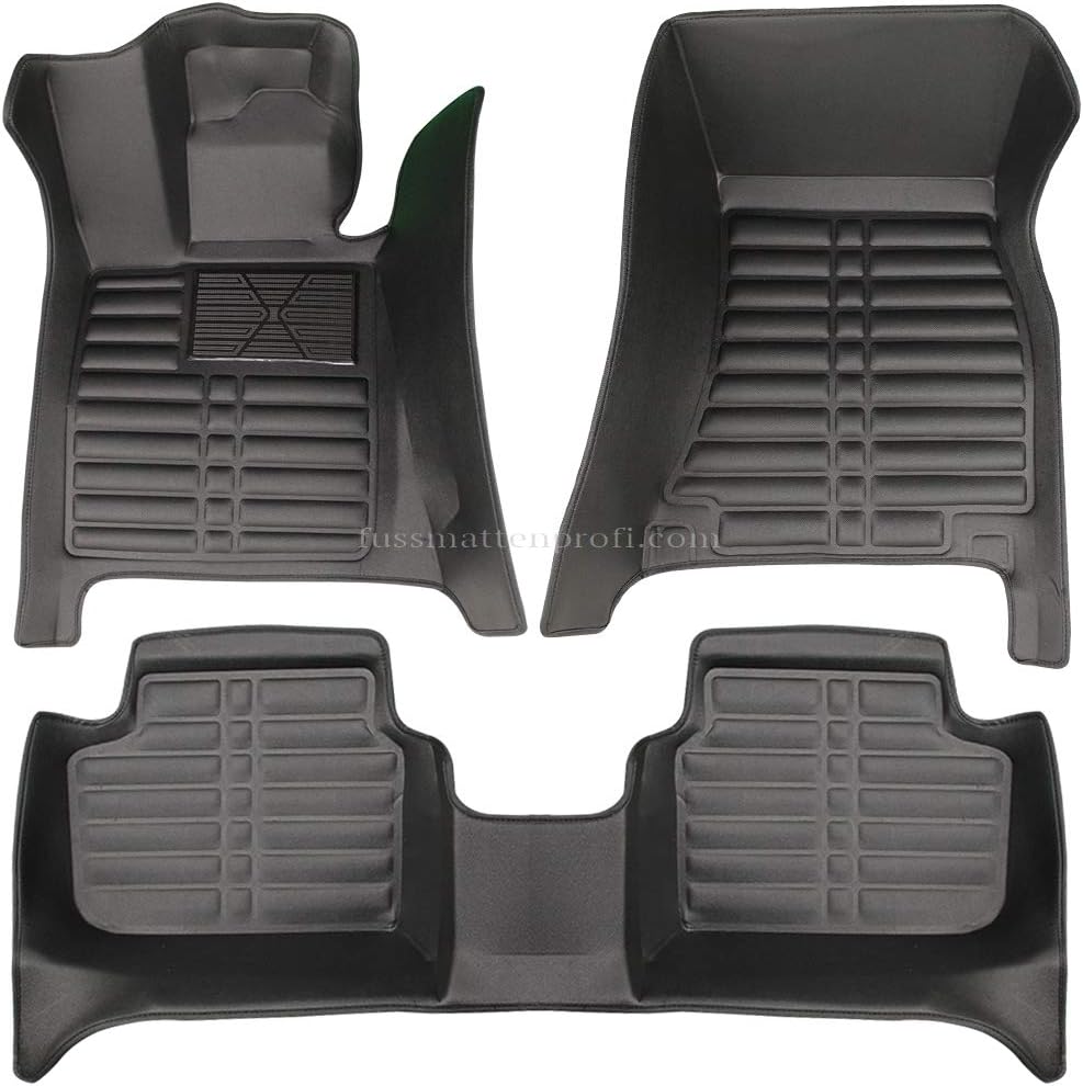 fussmattenprofi.com Auto Fussmatten Kompatibel mit BMW 7 (G11) Baujahr ab 2015 I 100% Passgenau Geru