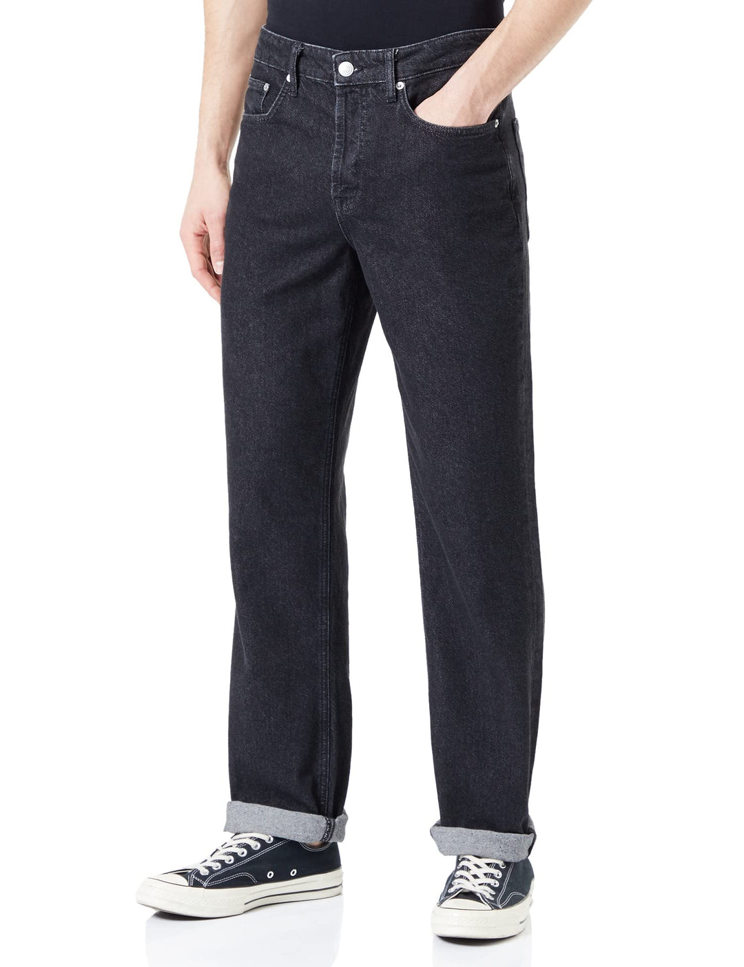 ONLY & SONS Herren Jeans 32W / 34L Black Denim, 32W / 34L Black Denim