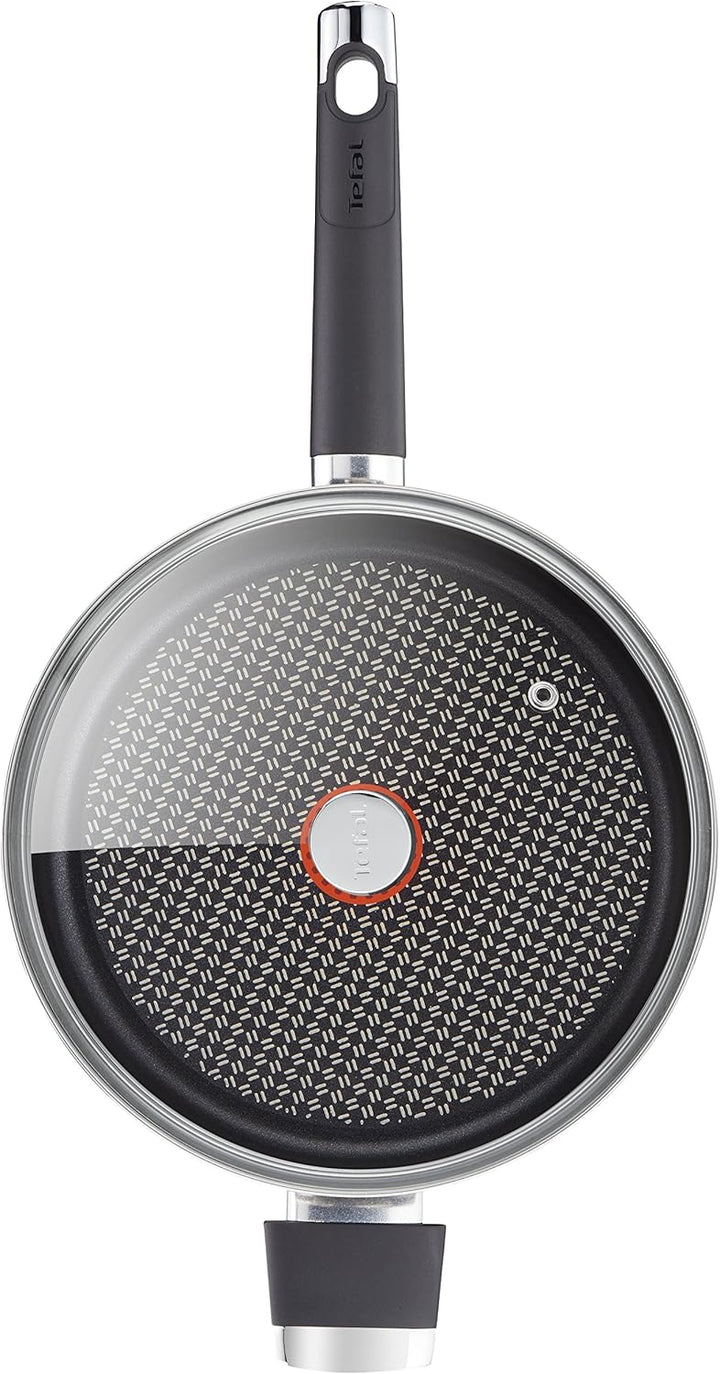 Tefal E8243314 Emotion Schmorpfanne, Edelstahl, 43 x 27 x 10 cm