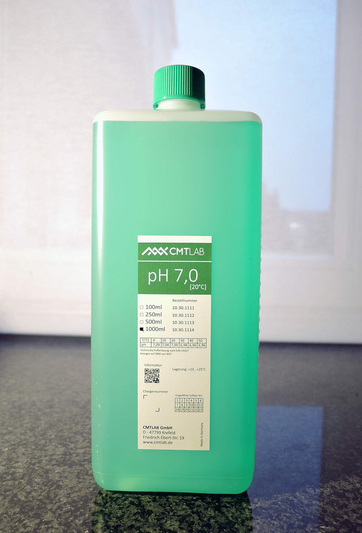 Pufferlösung, pH7, Industriequalität, Made in Germany (1000ml), 1000ml