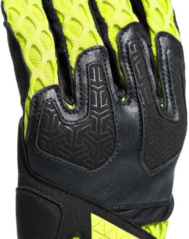Dainese Unisex 1815944_620_xxl Motorradhandschuhe Sommer Textil, Schwarz/Fluo-Gelb, XXL EU