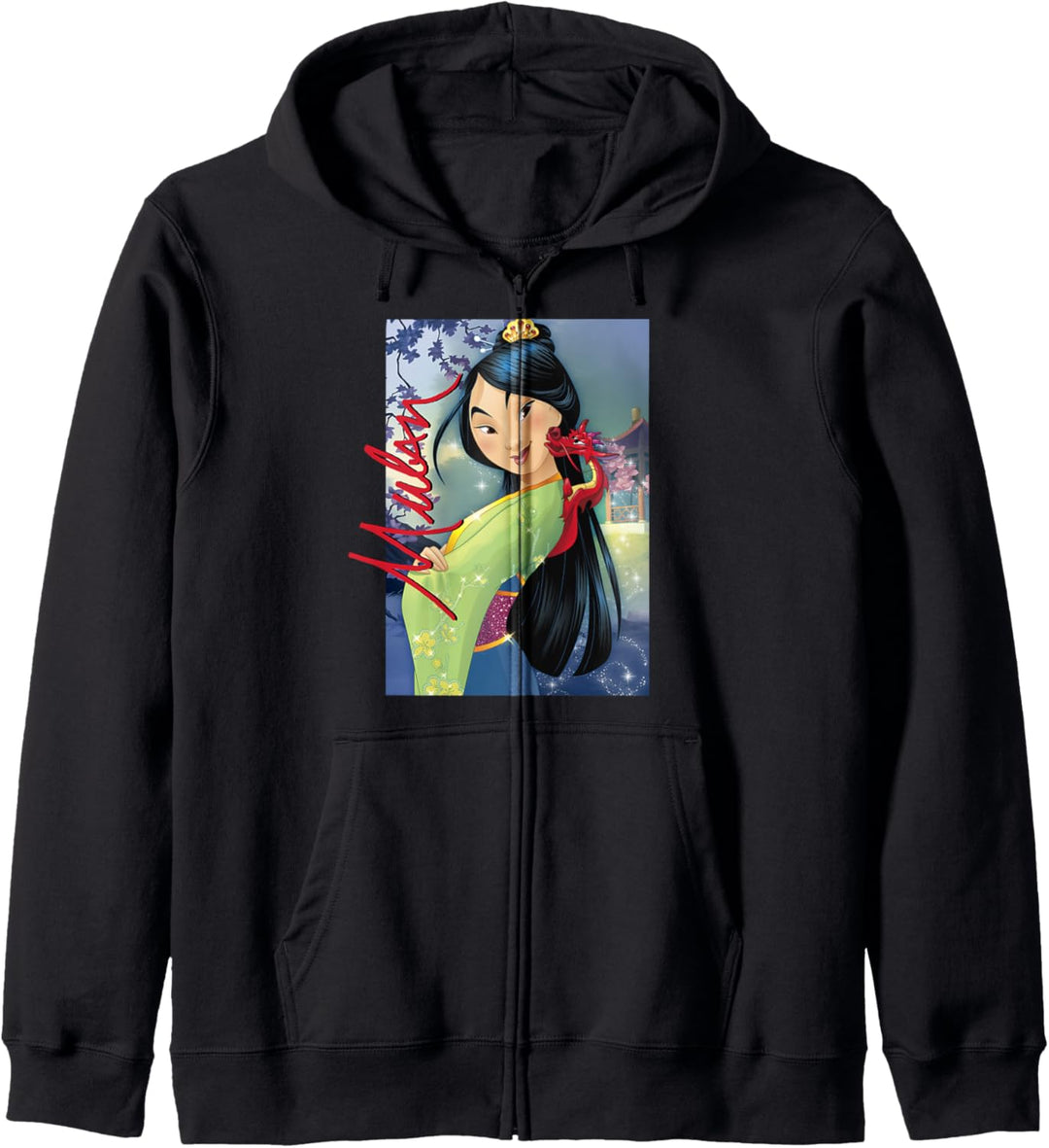 Disney Mulan Signature Portrait Kapuzenjacke