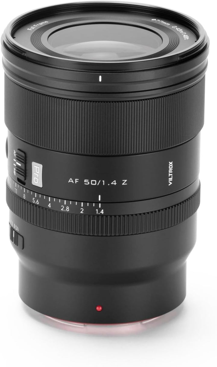 VILTROX 50mm F1.4 Pro Z Vollformatobjektiv für Nikon Z, Autofokus-Standardobjektiv mit grosser Blend