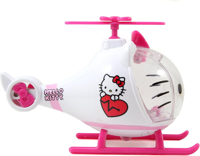 Dickie Toys 253243000 Hello Kitty Helicopter, Hubschrauber, Frontscheibe zum Öffnen, abnehmbare Trag