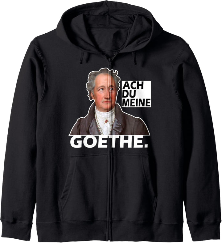 Lustiger Spruch Ach Du Meine Goethe Kapuzenjacke