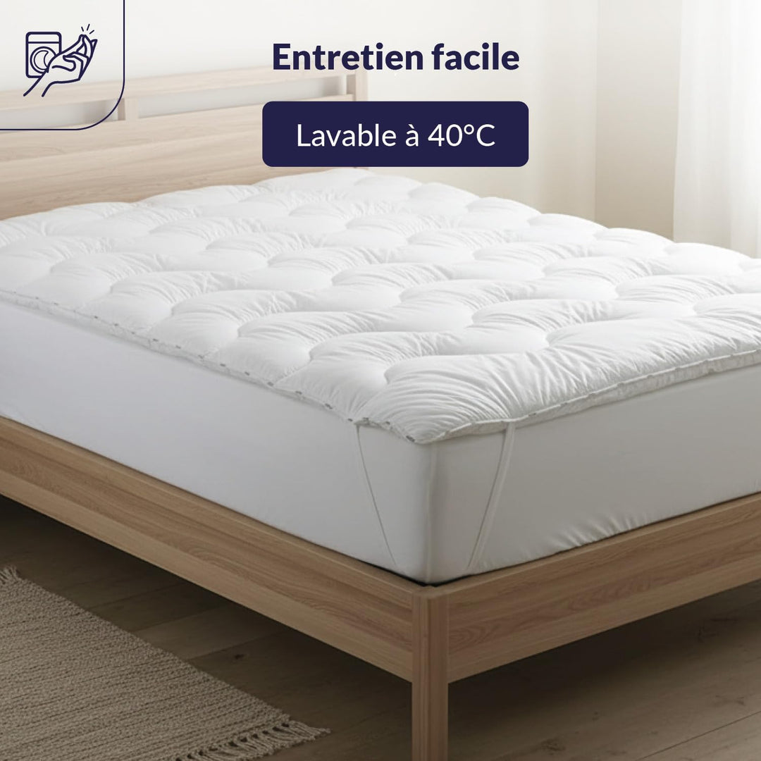 Dodo Surconfort Steppbett 600 g, weiss, 90 x 190 cm, 90 x 190 cm