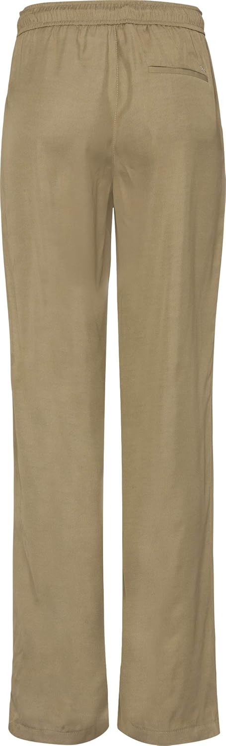 BRAX Damen Style Maine S Verkürzte Leinenhose Hose 38W / 32L Khaki, 38W / 32L Khaki