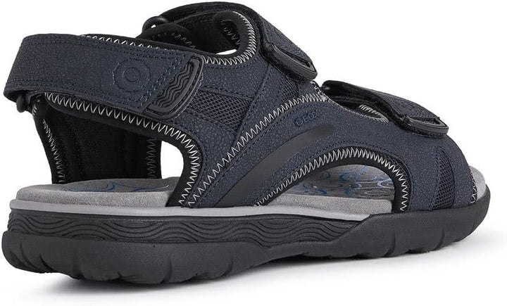 Geox Herren U Spherica Ec5 A Sandalen 43 EU Navy, 43 EU Navy
