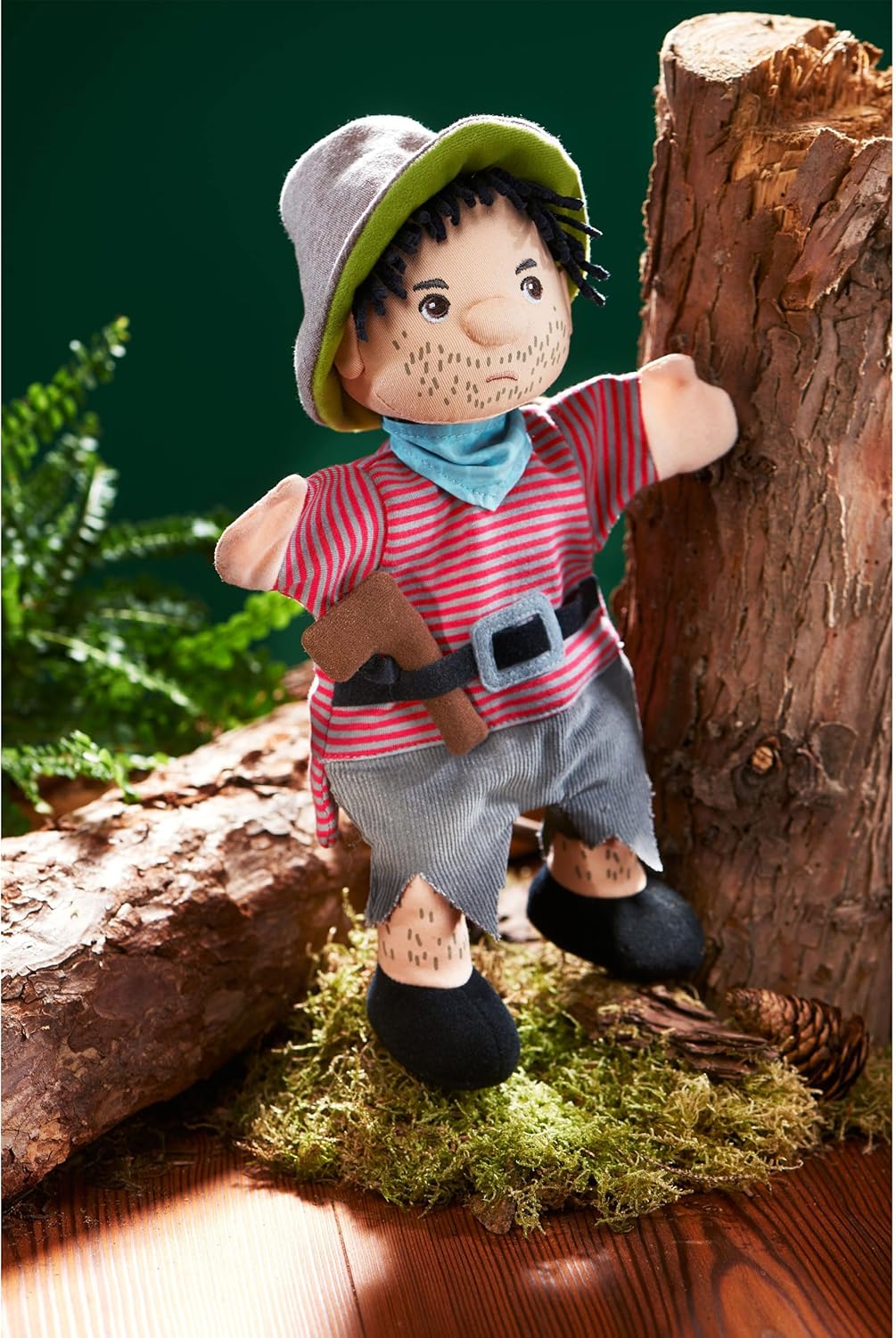 HABA 306244 - Handpuppe Räuber, Handpuppe ab 1,5 Jahren