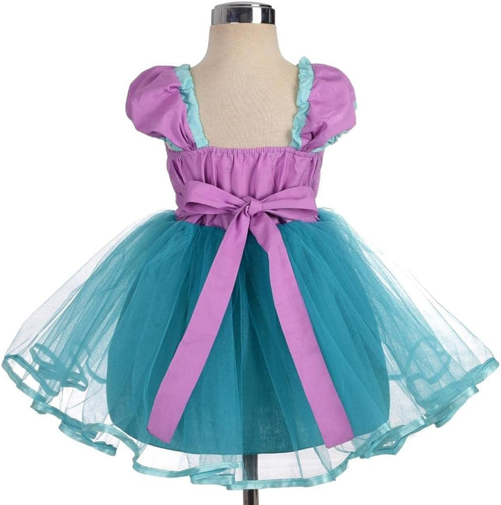 Lito Angels Mädchen Prinzessin Schneewittchen Cinderella Meerjungfrau Rapunzel Kleid Kostüm Weihnach