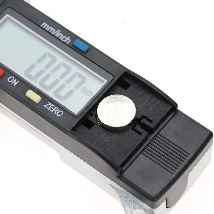 Hilitand Dickenmessgerät, 0–25 mm, horizontal, elektronisches Werkzeug zur Messung der Dicke, mit di