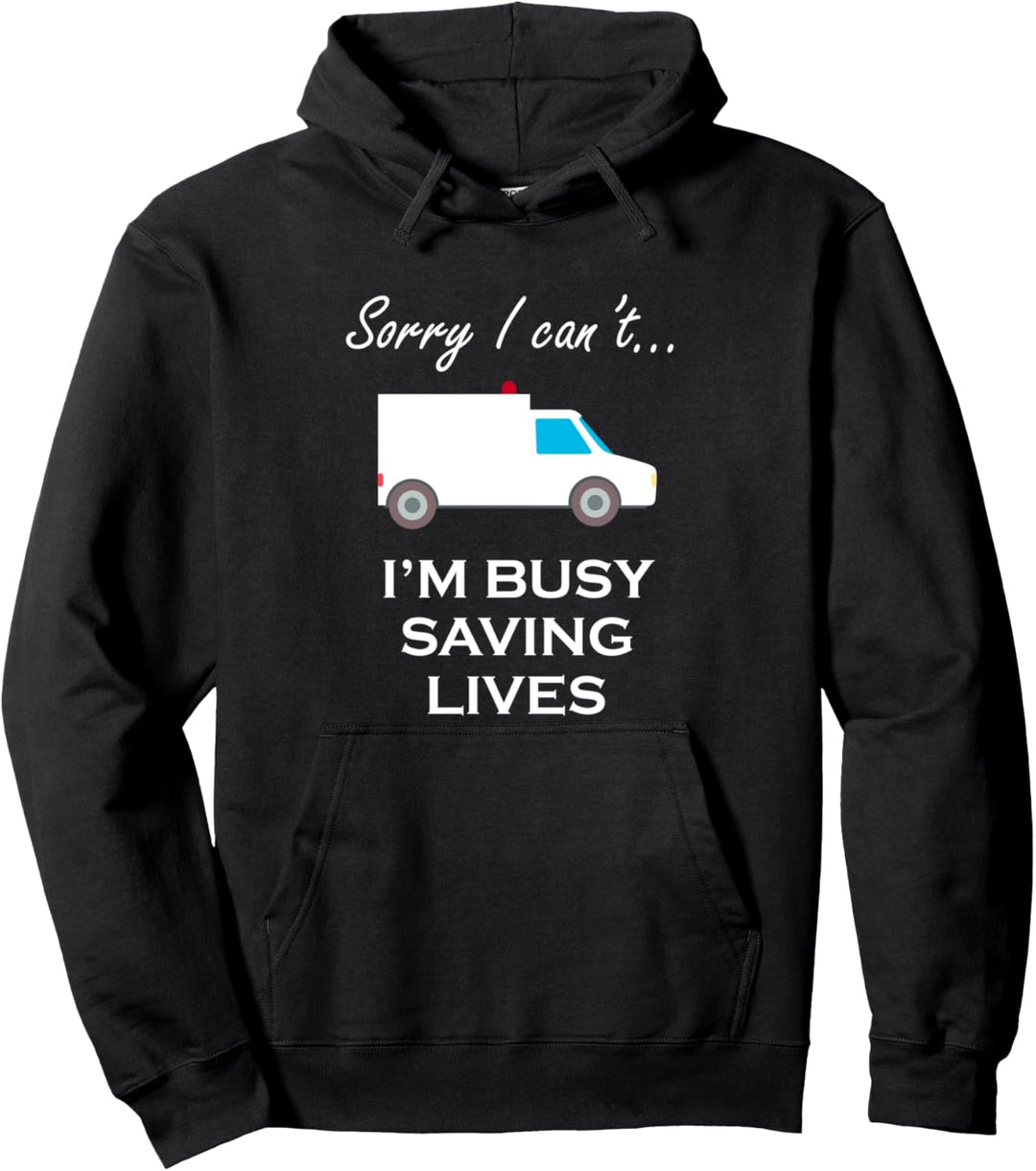 Leben Retten Lustiger Spruch Rettungssani Pullover Hoodie