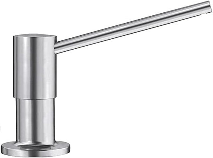 BLANCO TORRE Spülmittelspender PVD steel | Passend zu allen BLANCO-Küchenarmaturen | Bequem von oben