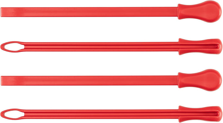 TEKTON ORG24208 Schraubenschlüssel, 3/8-Zoll-Antrieb x 20,3 cm Hahnenfussschlüssel, Rot Rot 8 in., R