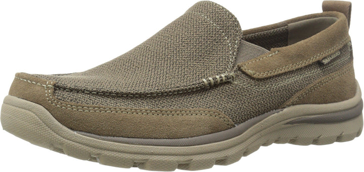Skechers Herren Superior Milford Sneaker 42 EU Braun Ltbr, 42 EU Braun Ltbr