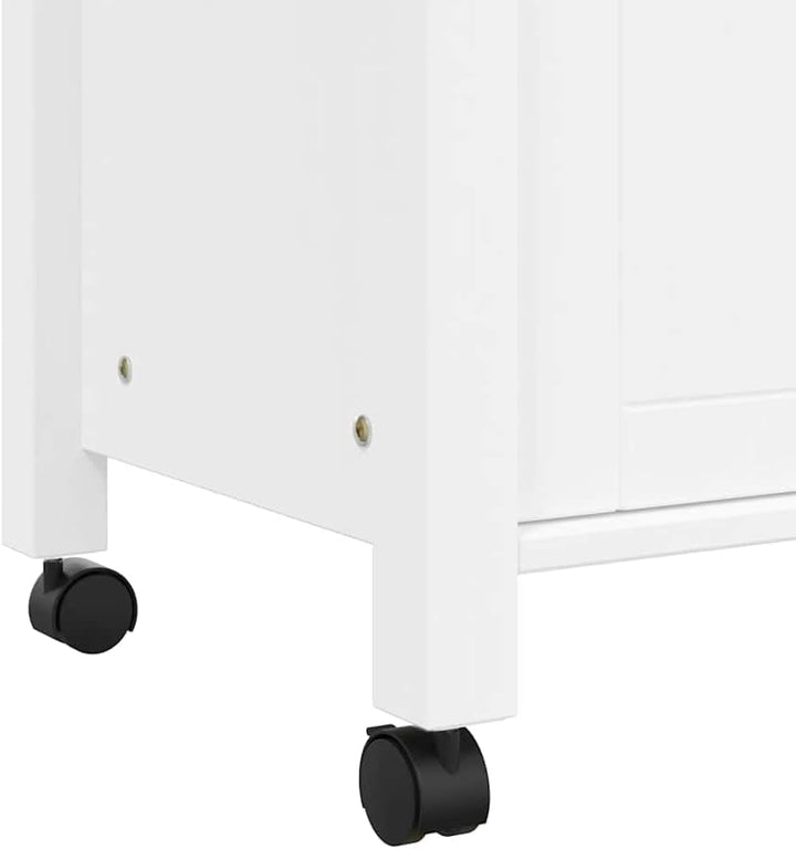 vidaXL Küchenwagen, Servierwagen mit viel Stauraum, Beistellwagen für Küche Wohnzimmer Badezimmer, T