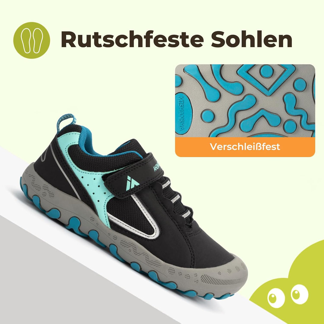 Mishansha Unisex-Kinder Turnschuhe Trekkingschuhe Mädchen Wanderschuhe Outdoor Sportschuhe 24-38 32
