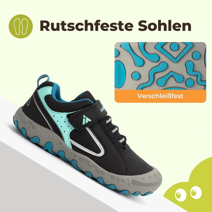 Mishansha Unisex-Kinder Turnschuhe Jungen Mädchen Trekkingschuhe rutschfest Wanderschuhe Outdoor Spo