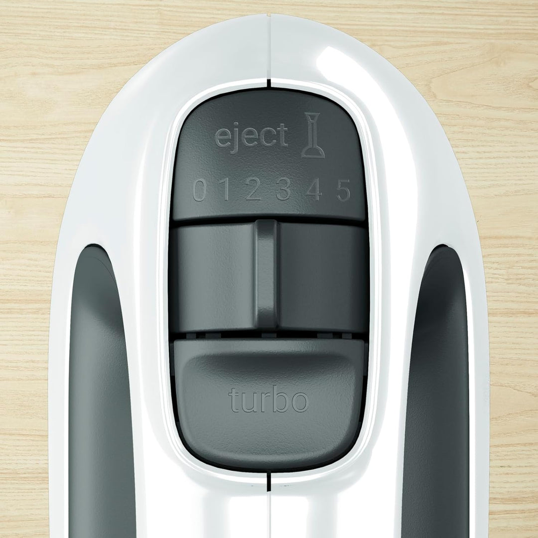 Tefal HT462138 Prep'Mix+ Handmixer| Ideal Für Leichte Und Zähe Zubereitungen| Leistungsstarker 500-W