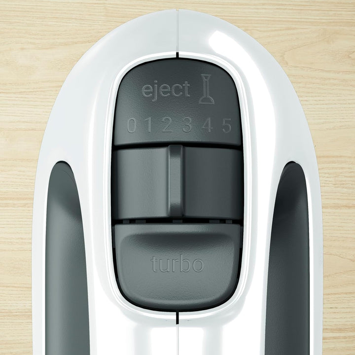 Tefal HT462138 Prep'Mix+ Handmixer| Ideal Für Leichte Und Zähe Zubereitungen| Leistungsstarker 500-W
