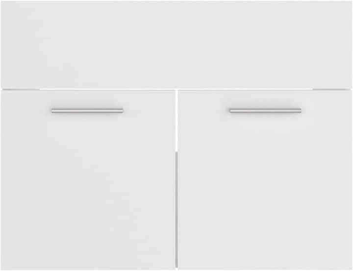 Tidyard 2-tlg.Badezimmerm?bel-Set Badm?bel-Set Waschtischunterschrank Schrank Bad-Unterschrank Mit 1
