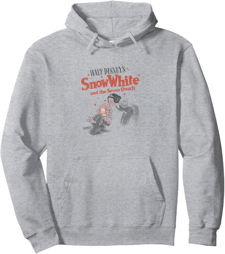 Disney Snow White & Dopey Distressed Portrait Pullover Hoodie
