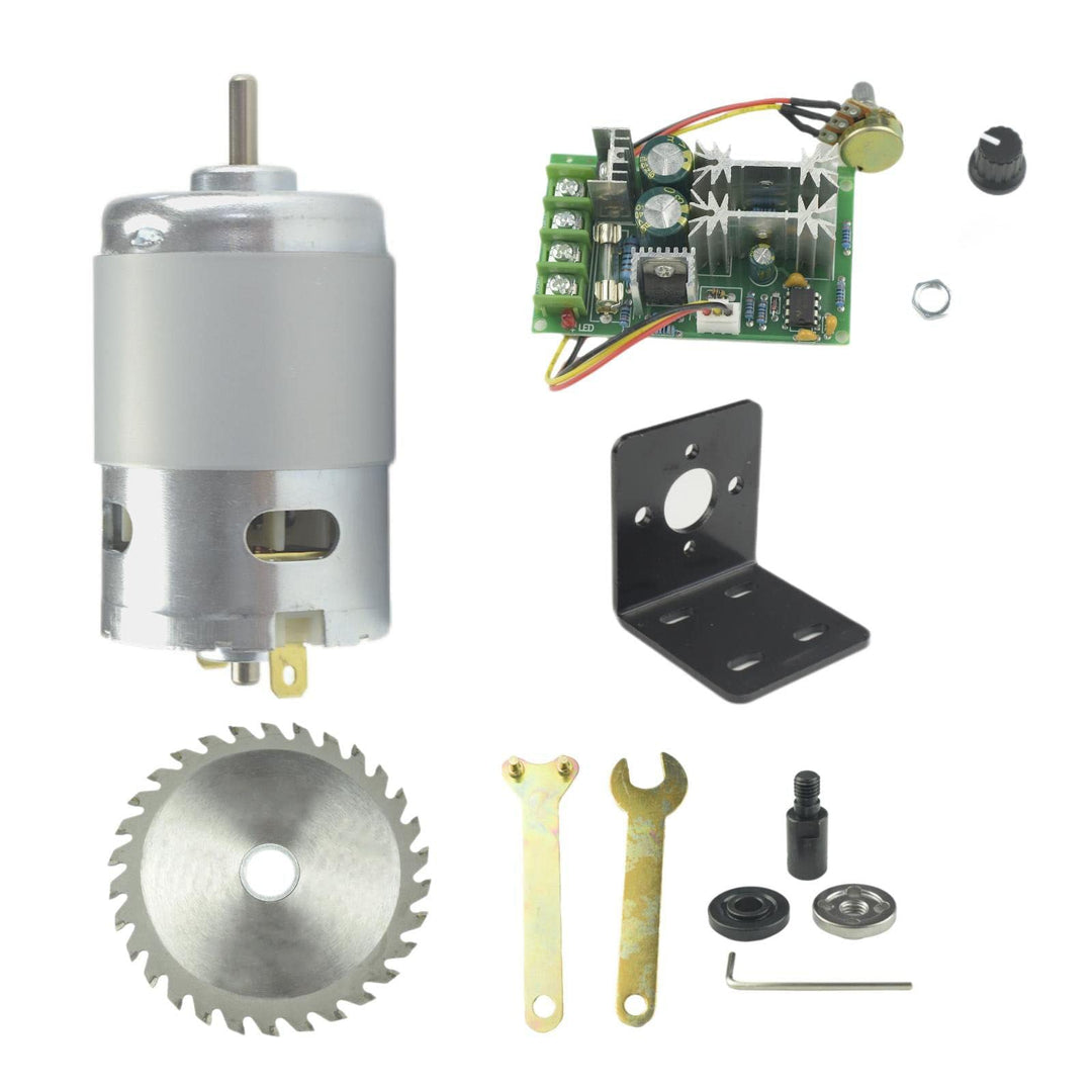 CONQUERALL 895 DC-Motor 12V 9000RPM/24V 18000RPM Hochleistungs-DC-Motor mit M10-5 Verbindungsstange,