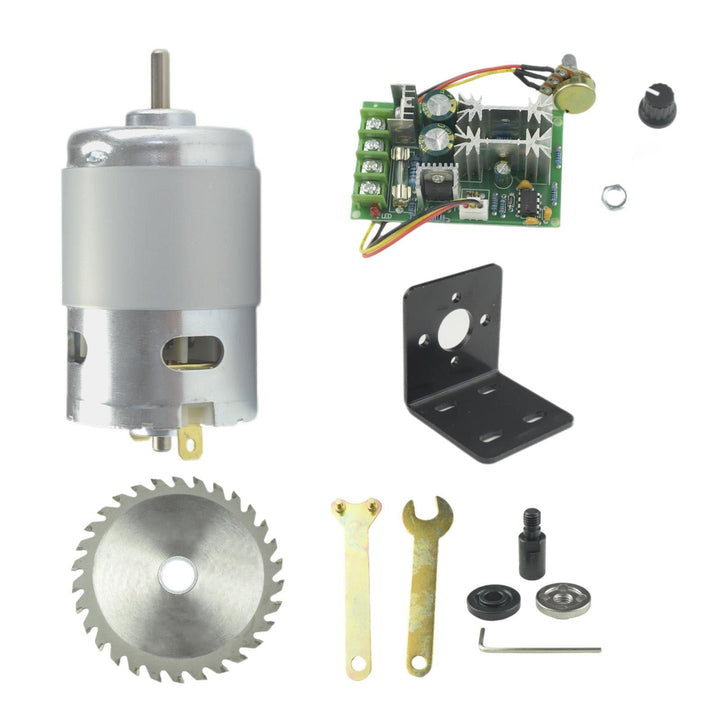 CONQUERALL 895 DC-Motor 12V 9000RPM/24V 18000RPM Hochleistungs-DC-Motor mit M10-5 Verbindungsstange,