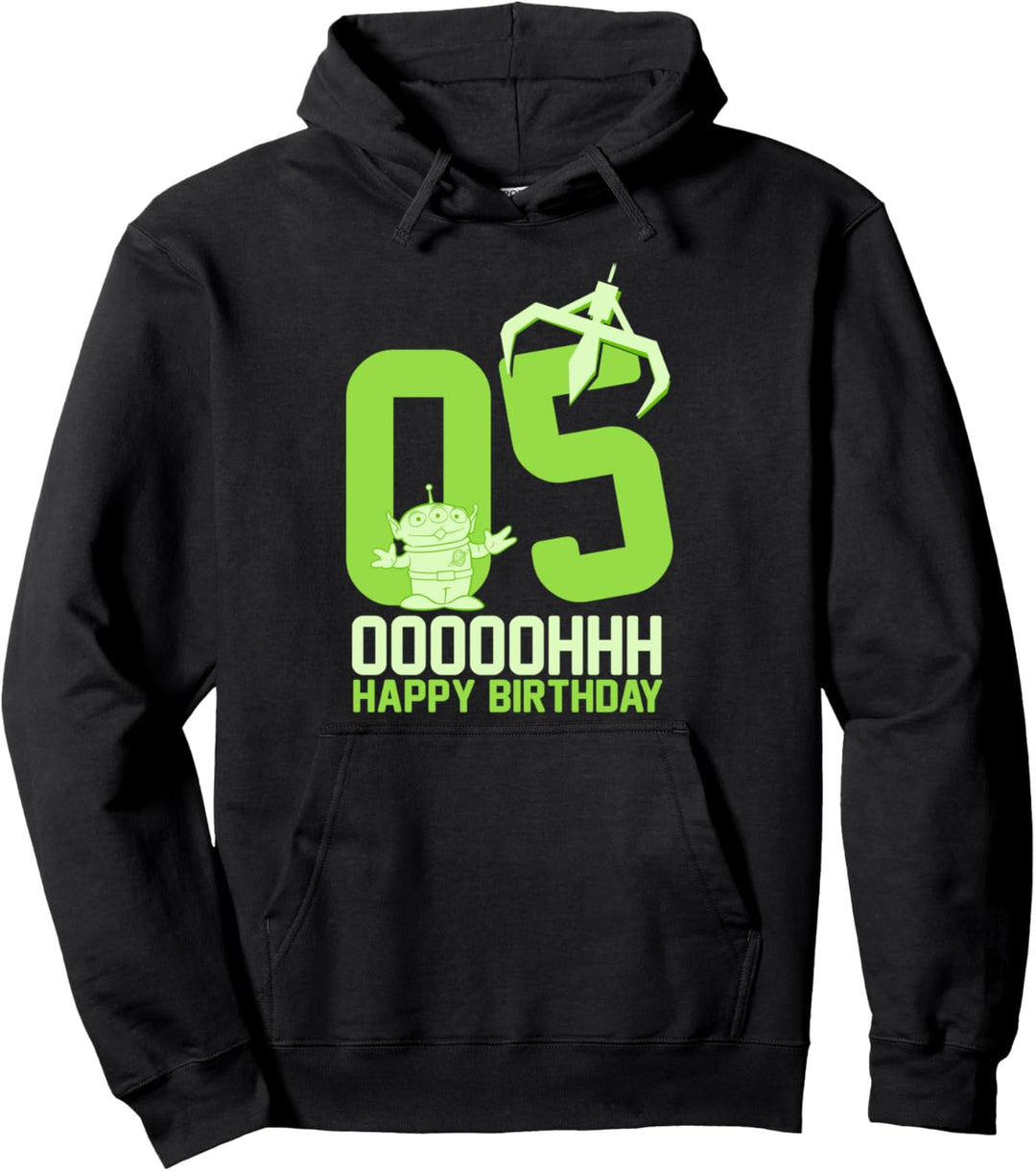Disney Pixar Toy Story Aliens Ooh Happy 5th Birthday Pullover Hoodie