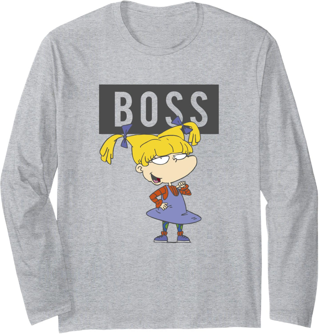 Rugrats Angelica Boss Word Cutout Langarmshirt