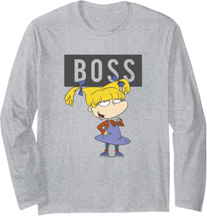 Rugrats Angelica Boss Word Cutout Langarmshirt
