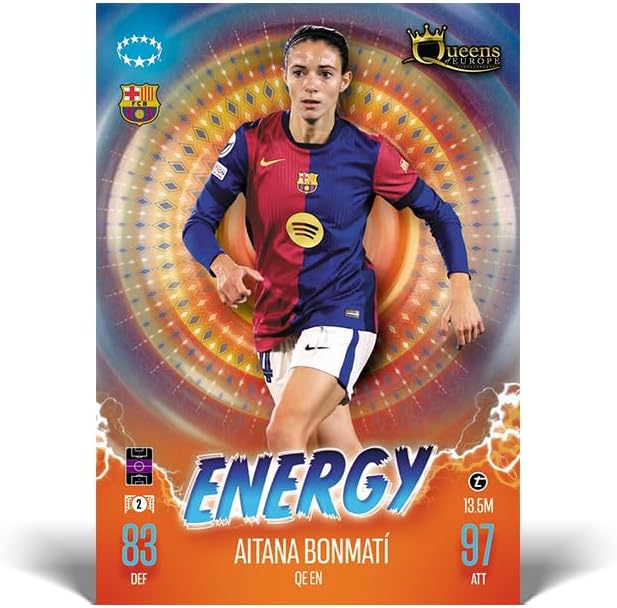 Topps Match Attax 24/25 - Update Mega Multipack #5 - Queens of Europe! 41 Karten inklusive 16 Queens