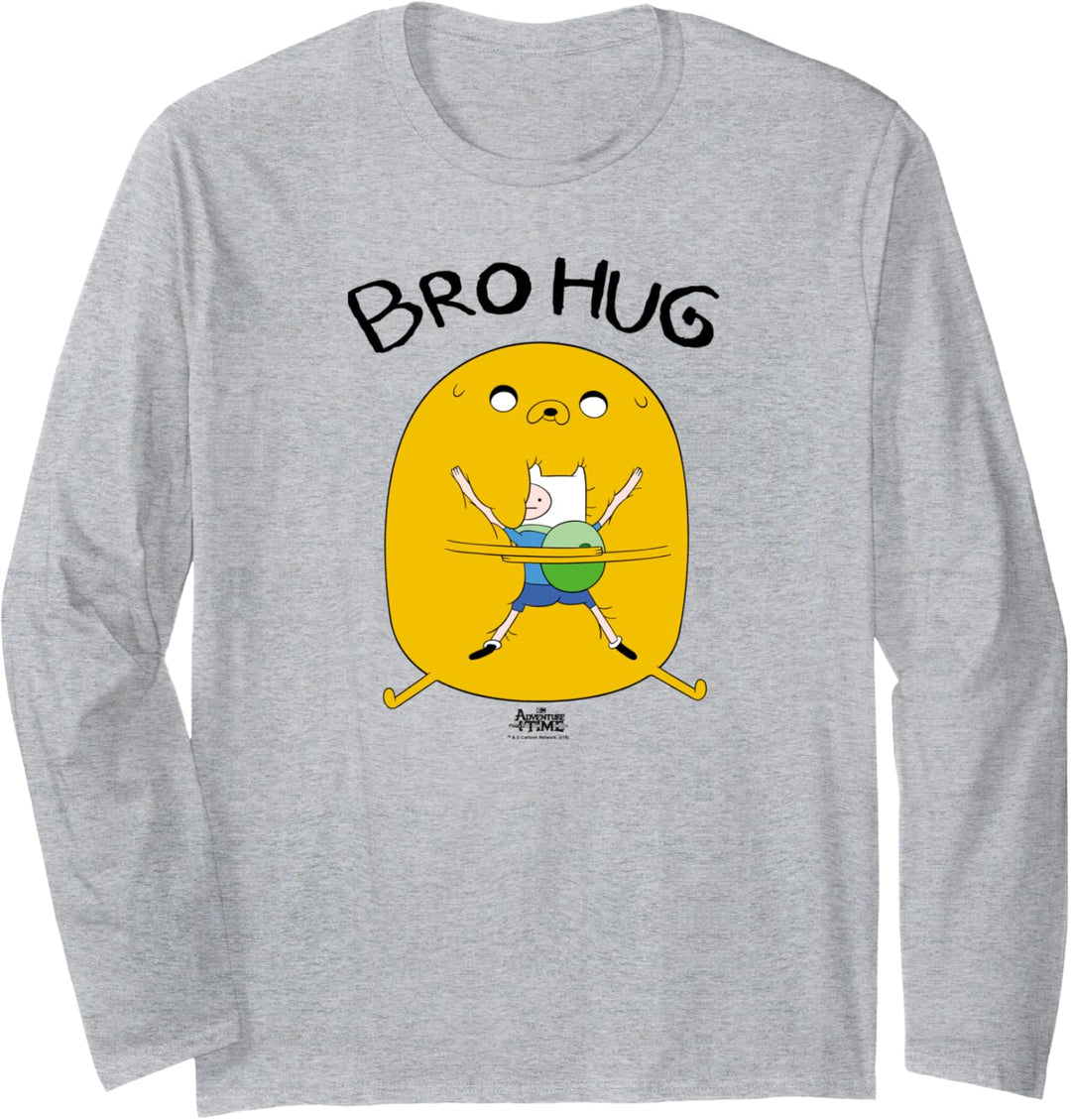 Adventure Time Jake Bro Hug Langarmshirt