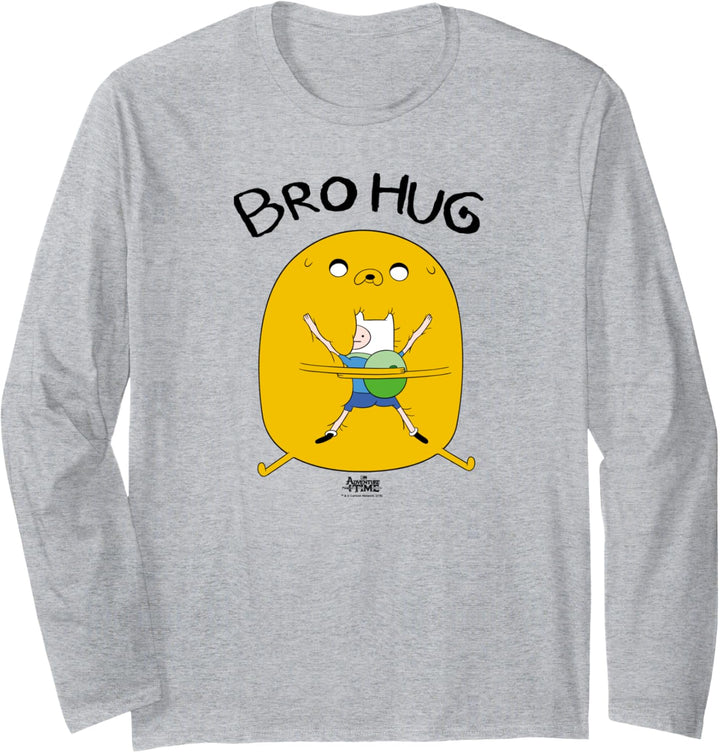 Adventure Time Jake Bro Hug Langarmshirt