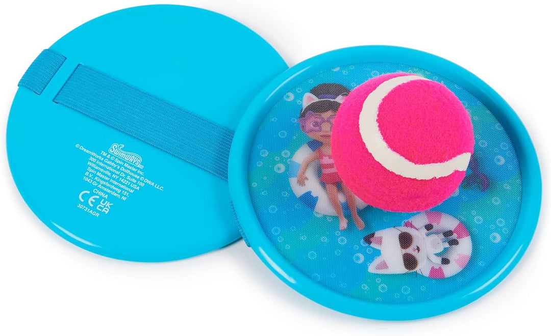 SwimWays Gabby´s Dollhouse wasserfestes Klettballspiel, geeignet für Kinder ab 4 Jahren
