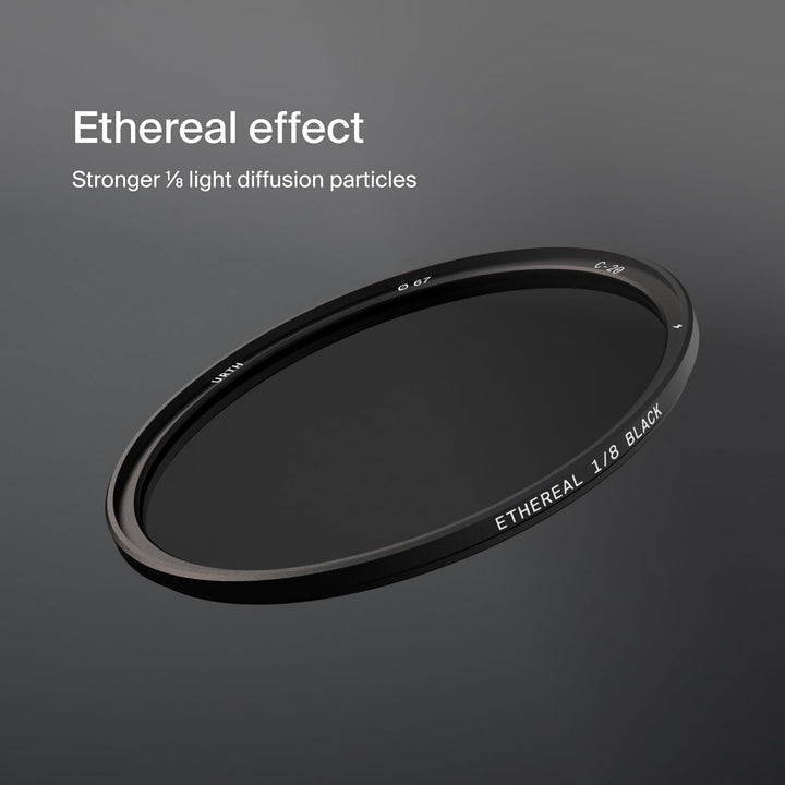 Urth 77mm Magnetischer Ethereal Black Mist ⅛ Diffusions-Objektivfilter (Plus+) - Kinoeffekt, 20-fach