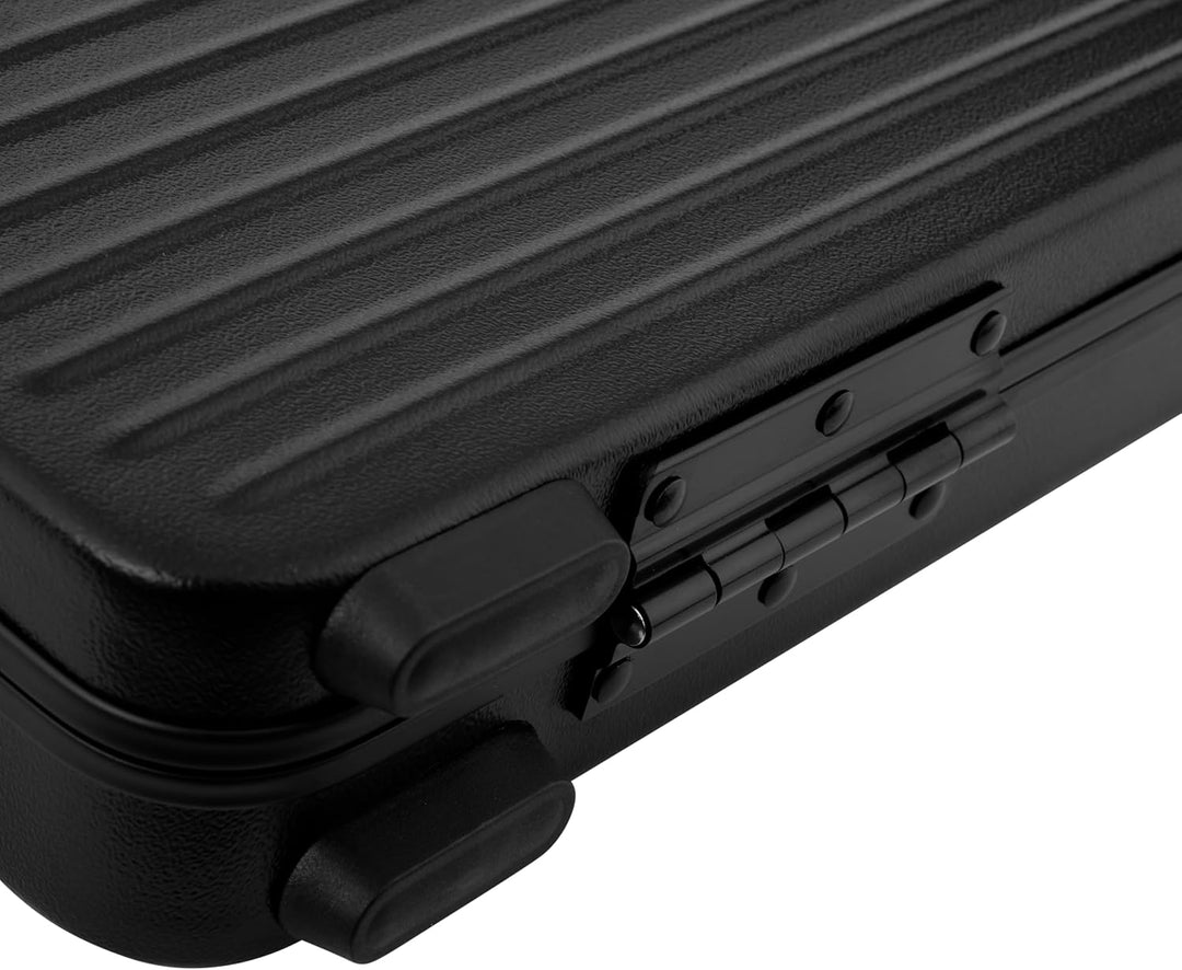 Engelhart - 320951 – Poker-Set – Koffer aus schwarzem Metall – 300 Chips 14 g nummeriert (1 bis 500)