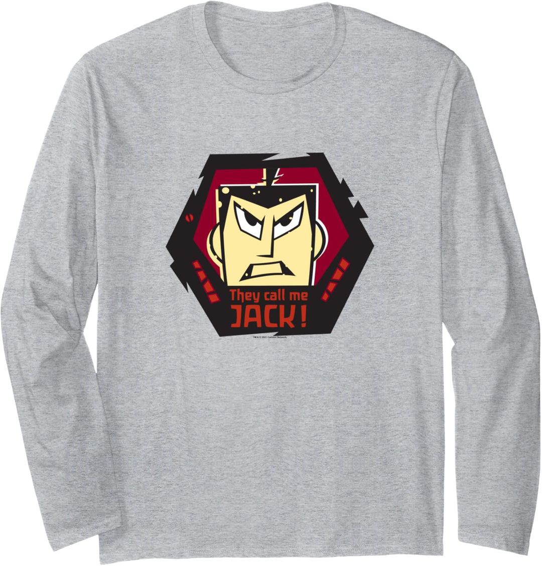 Samurai Jack They Call Me Jack! Langarmshirt