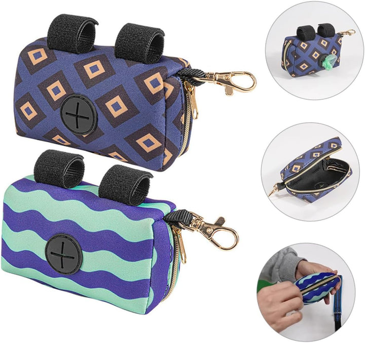 SAFIGLE 2stücke Wickeltaschen-spender Für Windelbeutel Tragbarer Organizer Für Unterwegs Praktische