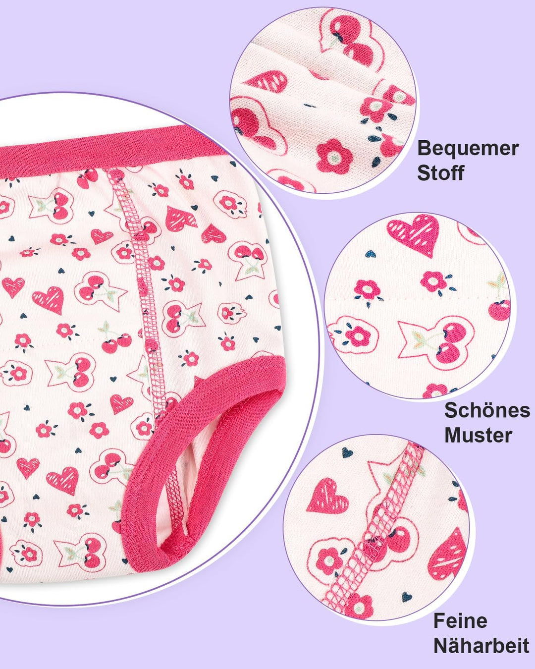 FLYISH DIRECT 8er Pack Töpfchen Trainingshose, Weich und Atmungsaktiv Töpfchen Trainingshose für Töp