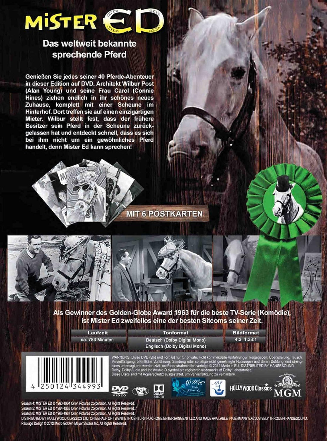 Mr. ED: Das sprechende Pferd – Die Best of Collection der Serie Mister Ed - Limitierte Edition mit P