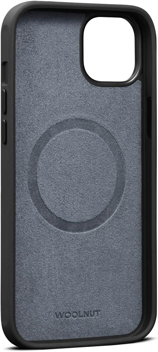 Woolnut Leder Hülle Case für iPhone 14 Plus - Cognac Braun
