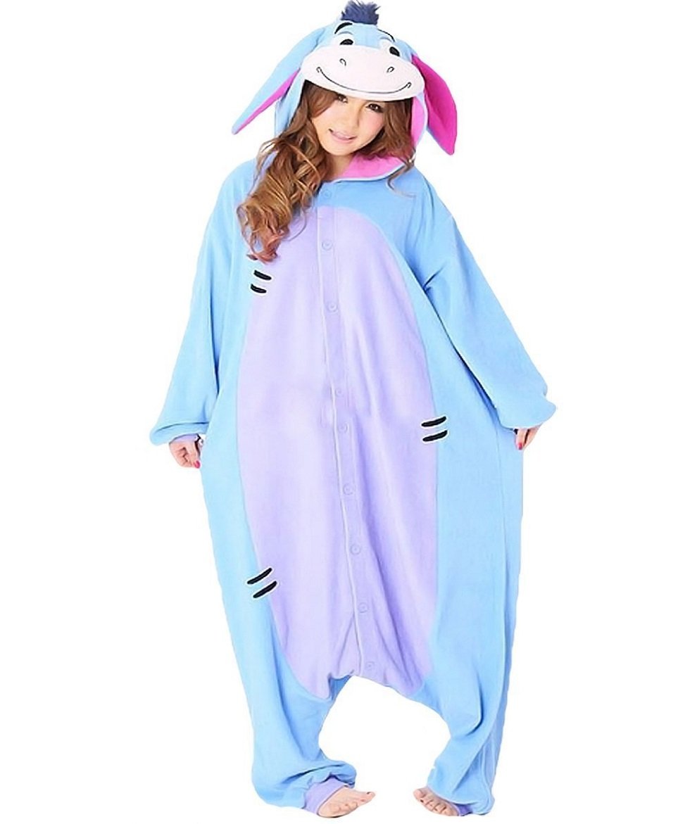 I-Ah Onesie Kigurumi Einteiler Onesie Kostüm Jumpsuit | SAZAC Kigurumi | für Kinder und Erwachsene |
