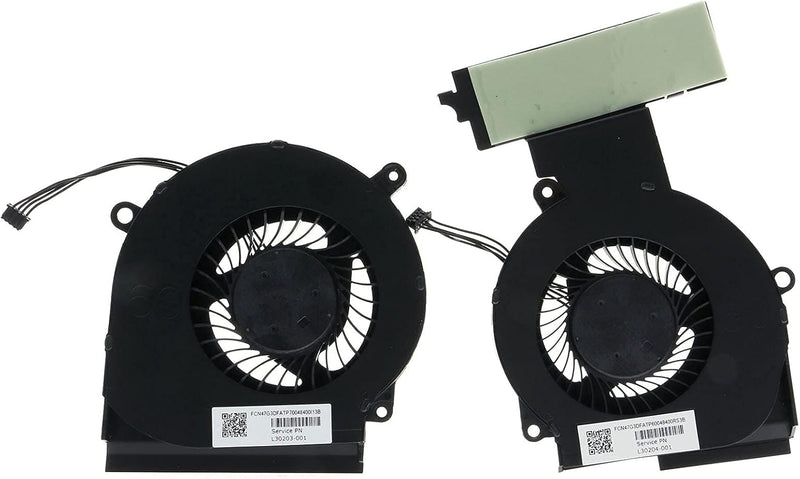 Ersatz-CPU- und GPU-Kühler für HP OMEN 15-DC 15-dc1058wm 15-dc1054nr 15-dc0051nr 15-dc1084nr 15-dc00